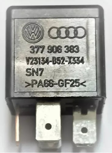 RELÉ AUXILIAR AUTOMOTIVO AUDI 4 TERMINAIS ORIGINAL